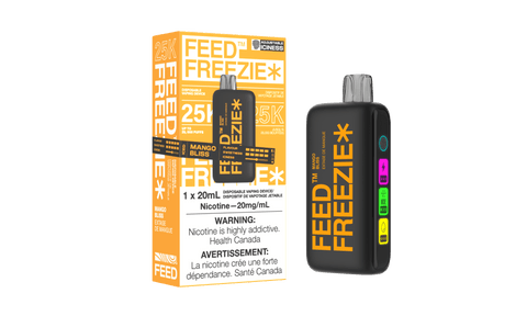 FEED Freezie 25K - Mango Bliss Disposable Vape available on Canada online vape shop