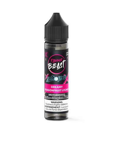 Flavour Beast 60ML Salt - Dreamy Dragonfruit Lychee Iced Nic Salt E-Liquid available on Canada online vape shop