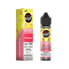 Flavour Beast 60ML Salt - Gushin Strawberry Nic Salt E-Liquid available on Canada online vape shop