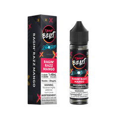 Flavour Beast 60ML Salt - Ragin' Razz Mango Iced Nic Salt E-Liquid available on Canada online vape shop