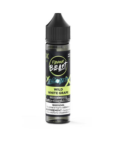 Flavour Beast 60ML Salt - Wild White Grape Iced Nic Salt E-Liquid available on Canada online vape shop