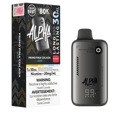 Flavour Beast Alpha 80K - Primo Pina Colada Iced Disposable Vape available on Canada online vape shop