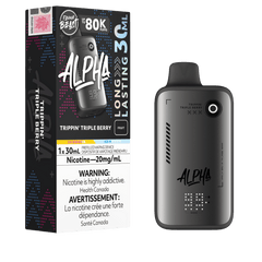 Flavour Beast Alpha 80K - Trippin' Triple Berry Disposable Vape available on Canada online vape shop