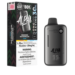 Flavour Beast Alpha 80K - Weekend Watermelon Iced Disposable Vape available on Canada online vape shop