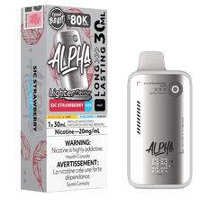 Flavour Beast Alpha Light 80K - Sic Strawberry Iced Disposable Vape available on Canada online vape shop