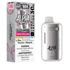 Flavour Beast Alpha Light 80K - Trippin' Triple Berry Disposable Vape available on Canada online vape shop