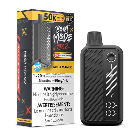 Flavour Beast Beast Mode Max 2 - Mega Mango Disposable Vape available on Canada online vape shop