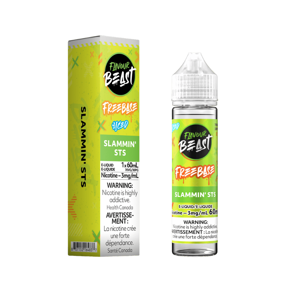 Flavour Beast Freebase - Slammin' STS Iced E-Liquid available on Canada online vape shop