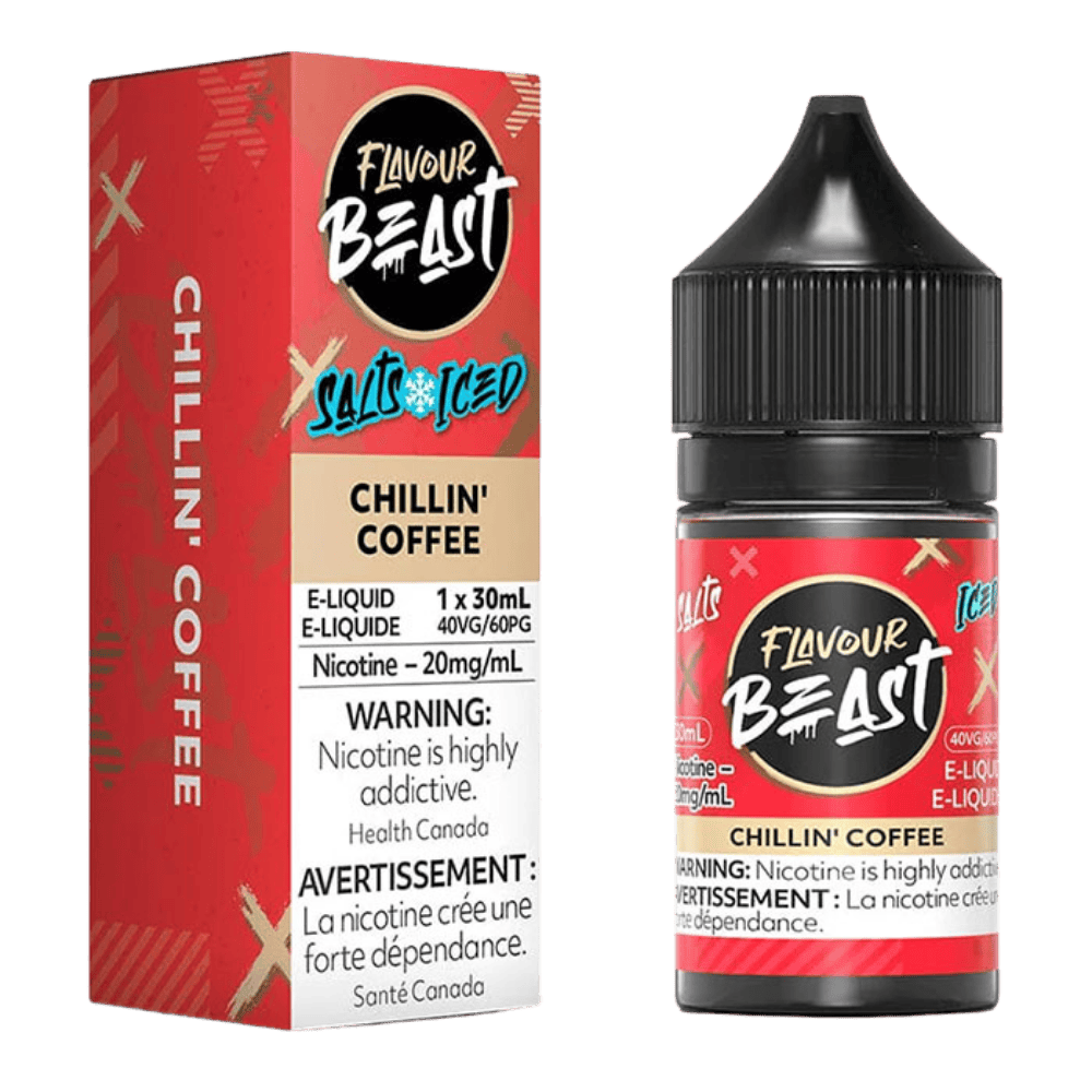 Flavour Beast Salt - Chillin Coffee Iced Nic Salt E-Liquid available on Canada online vape shop