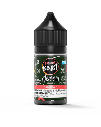 Flavour Beast Salt - Chuggin Canada D Iced Nic Salt E-Liquid available on Canada online vape shop