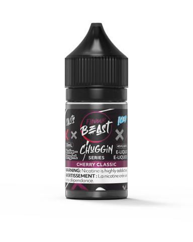 Flavour Beast Salt - Chuggin Cherry Classic Iced Nic Salt E-Liquid available on Canada online vape shop