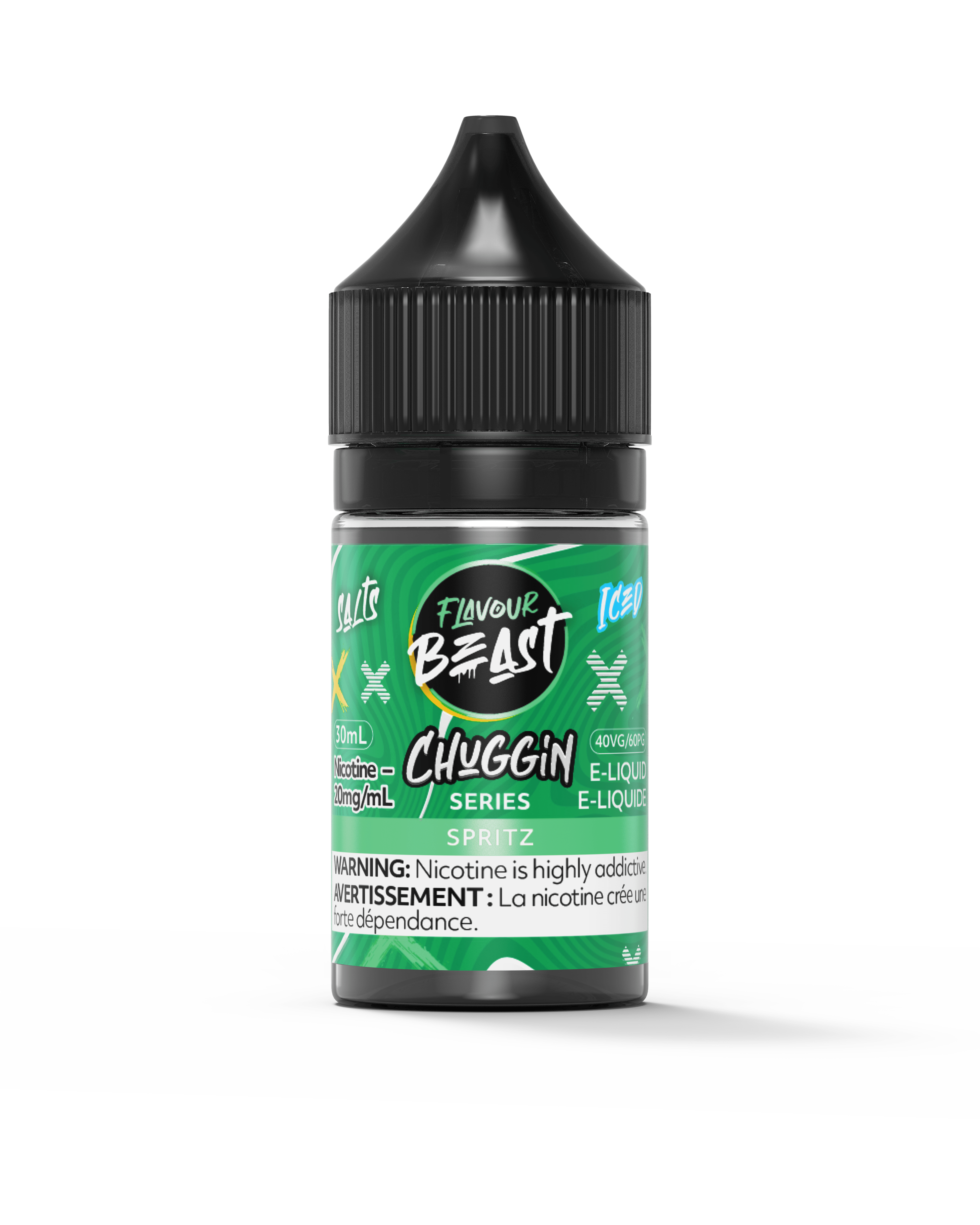 Flavour Beast Salt - Chuggin Spritz Iced Nic Salt E-Liquid available on Canada online vape shop