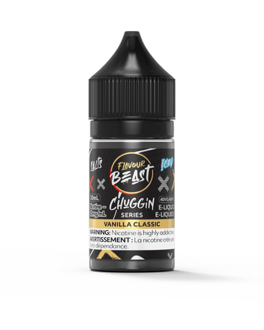 Flavour Beast Salt - Chuggin Vanilla Classic Iced Nic Salt E-Liquid available on Canada online vape shop