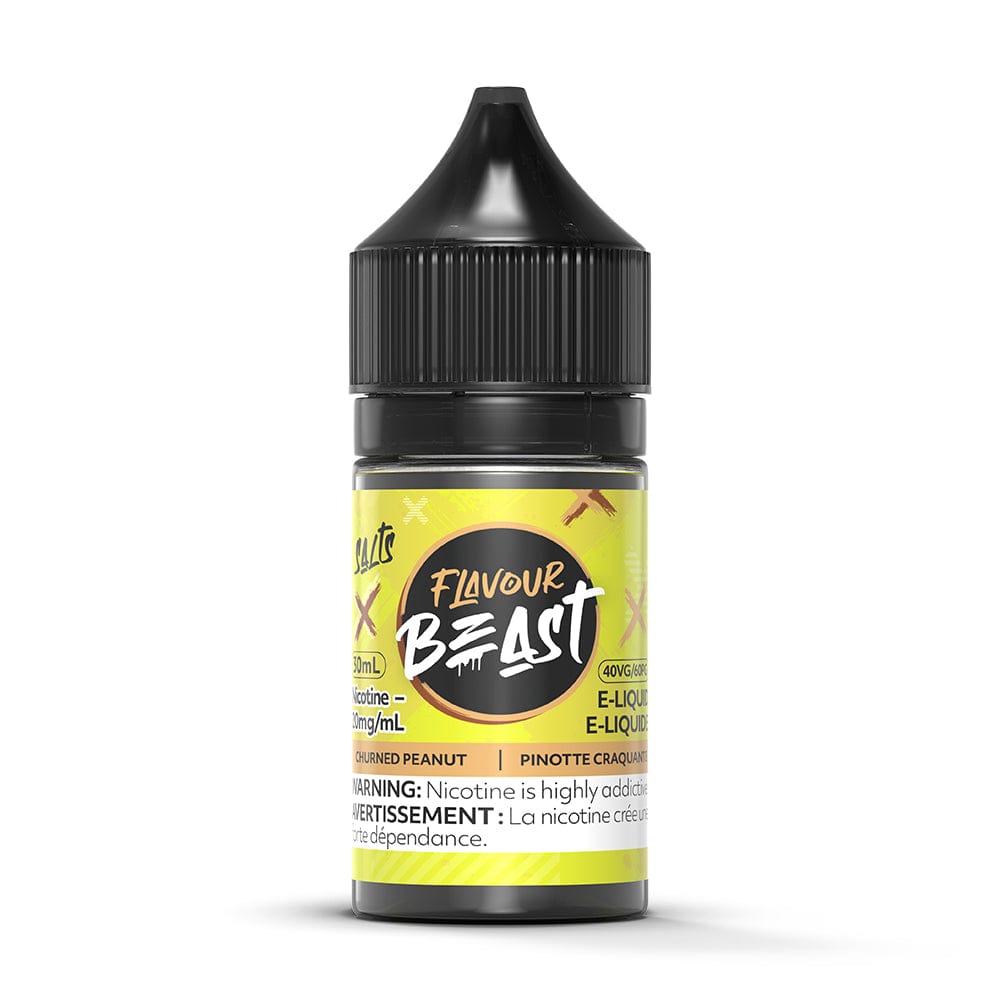 Flavour Beast Salt - Churned Peanut Nic Salt E-Liquid available on Canada online vape shop