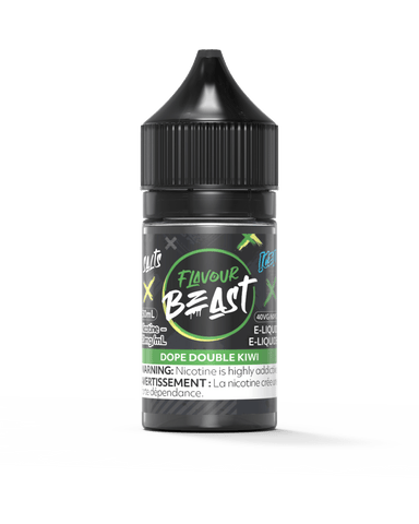 Flavour Beast Salt - Dope Double Kiwi Iced Nic Salt E-Liquid available on Canada online vape shop