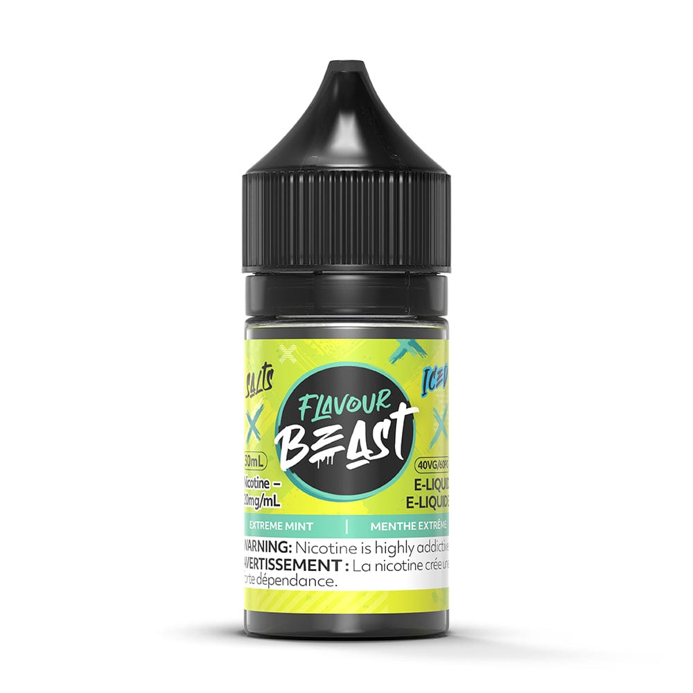 Flavour Beast Salt - Extreme Mint Iced Nic Salt E-Liquid available on Canada online vape shop