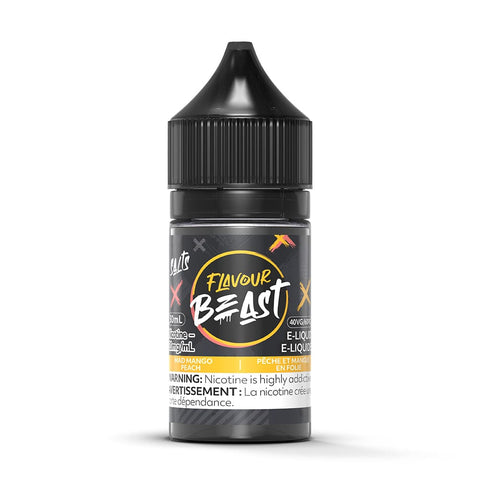 Flavour Beast Salt - Mad Mango Peach Nic Salt E-Liquid available on Canada online vape shop
