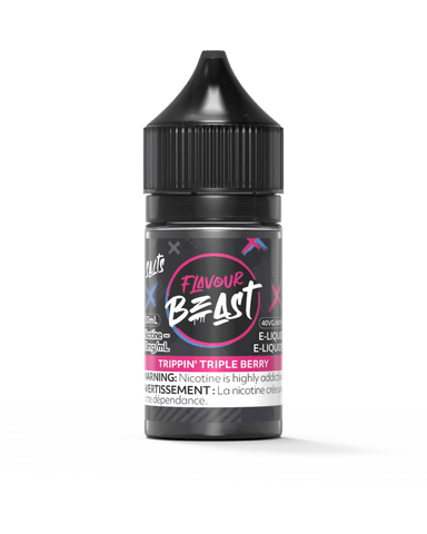 Flavour Beast Salt - Trippin' Triple Berry Nic Salt E-Liquid available on Canada online vape shop