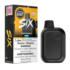 Flavour Beast SIX - MVP Mango Iced Disposable Vape available on Canada online vape shop