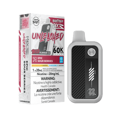 Flavour Beast Unleashed Beast Mode Max 3 - Epic Sour Berries Iced Disposable Vape available on Canada online vape shop