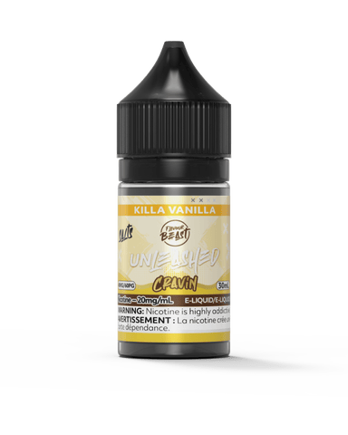 Flavour Beast Unleashed Cravin Salt - Killa Vanilla available on Canada online vape shop