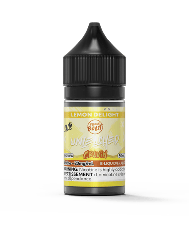 Flavour Beast Unleashed Cravin Salt - Lemon Delight available on Canada online vape shop