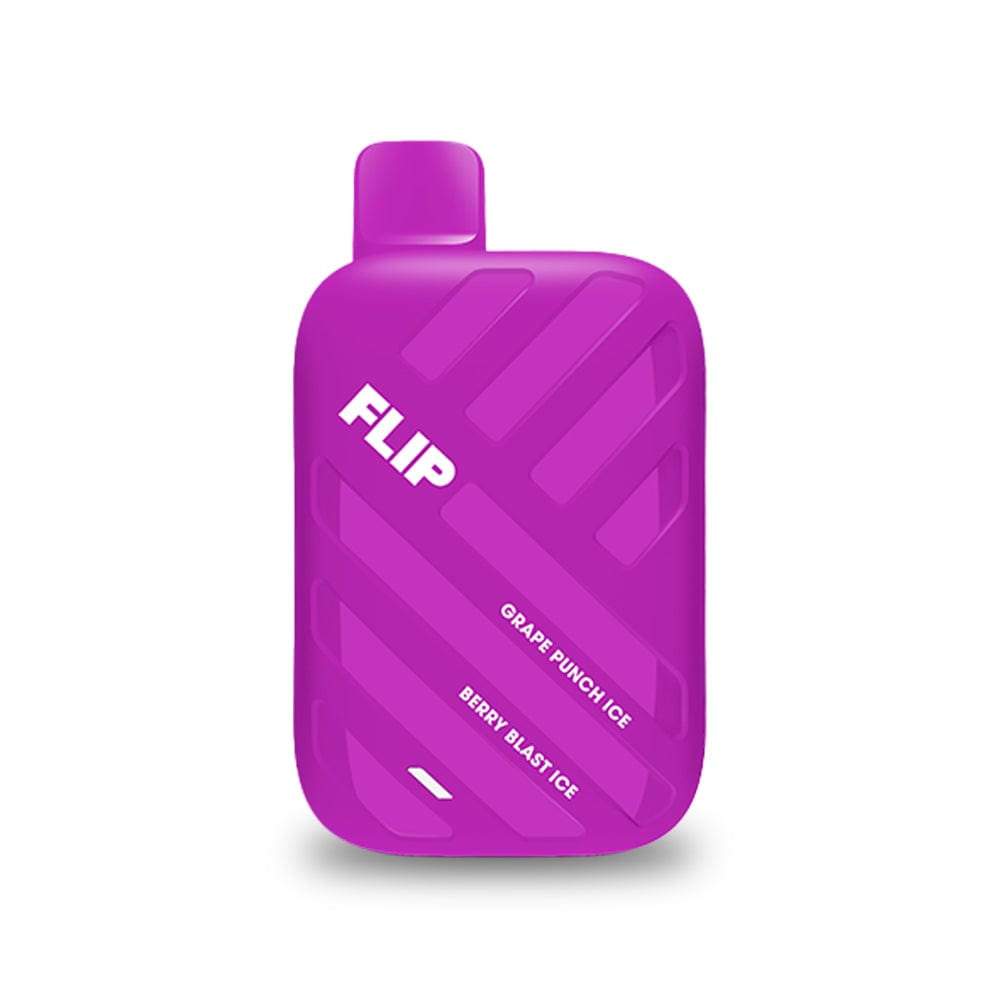 Flip Bar - Grape Punch Ice + Berry Blast Ice Disposable Vape available on Canada online vape shop