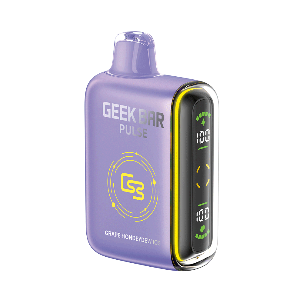 Geek Bar Pulse - Grape Honeydew Ice Disposable Vape available on Canada online vape shop