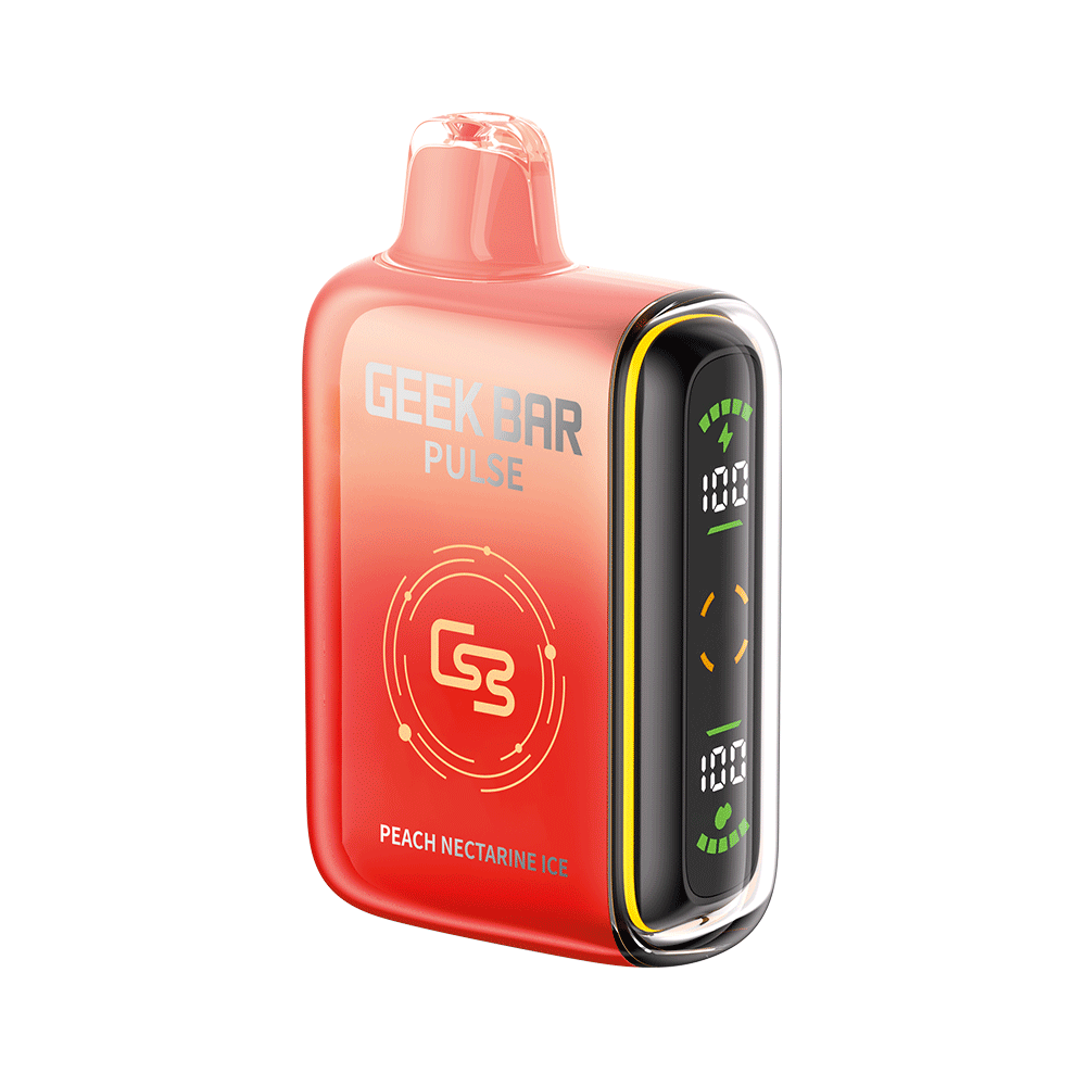 Geek Bar Pulse - Peach Nectarine Ice Disposable Vape available on Canada online vape shop