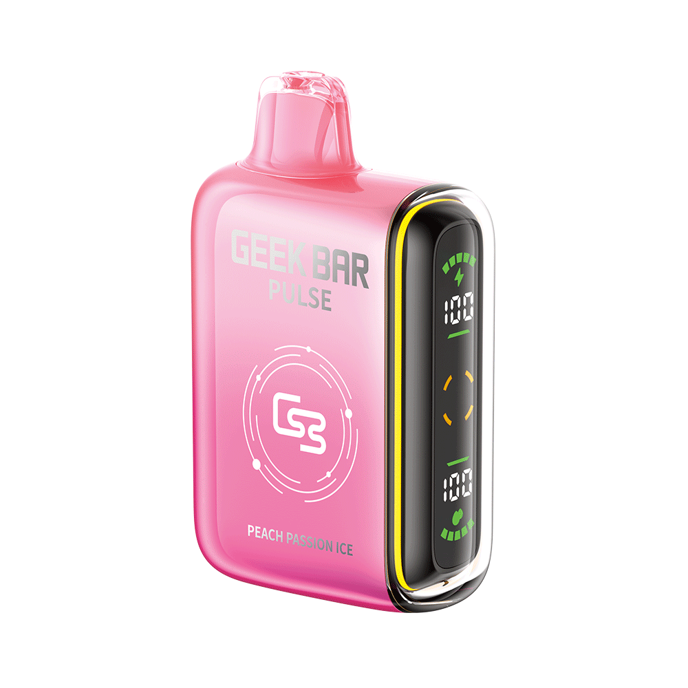 Geek Bar Pulse - Peach Passion Ice Disposable Vape available on Canada online vape shop