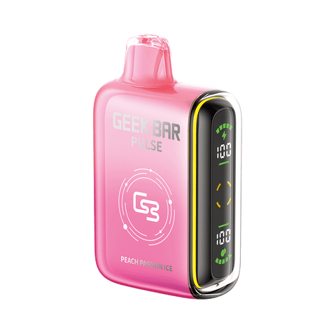 Geek Bar Pulse - Peach Passion Ice Disposable Vape available on Canada online vape shop