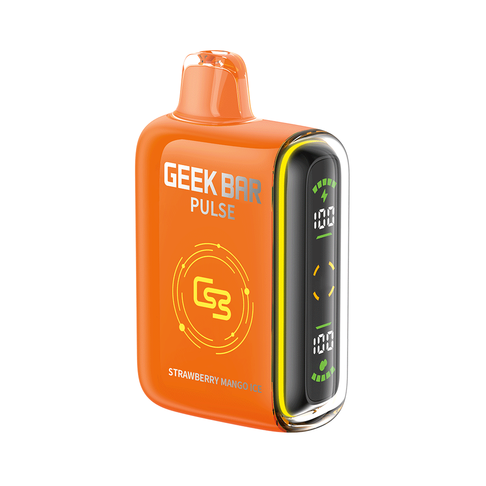 Geek Bar Pulse - Strawberry Mango Ice Disposable Vape available on Canada online vape shop