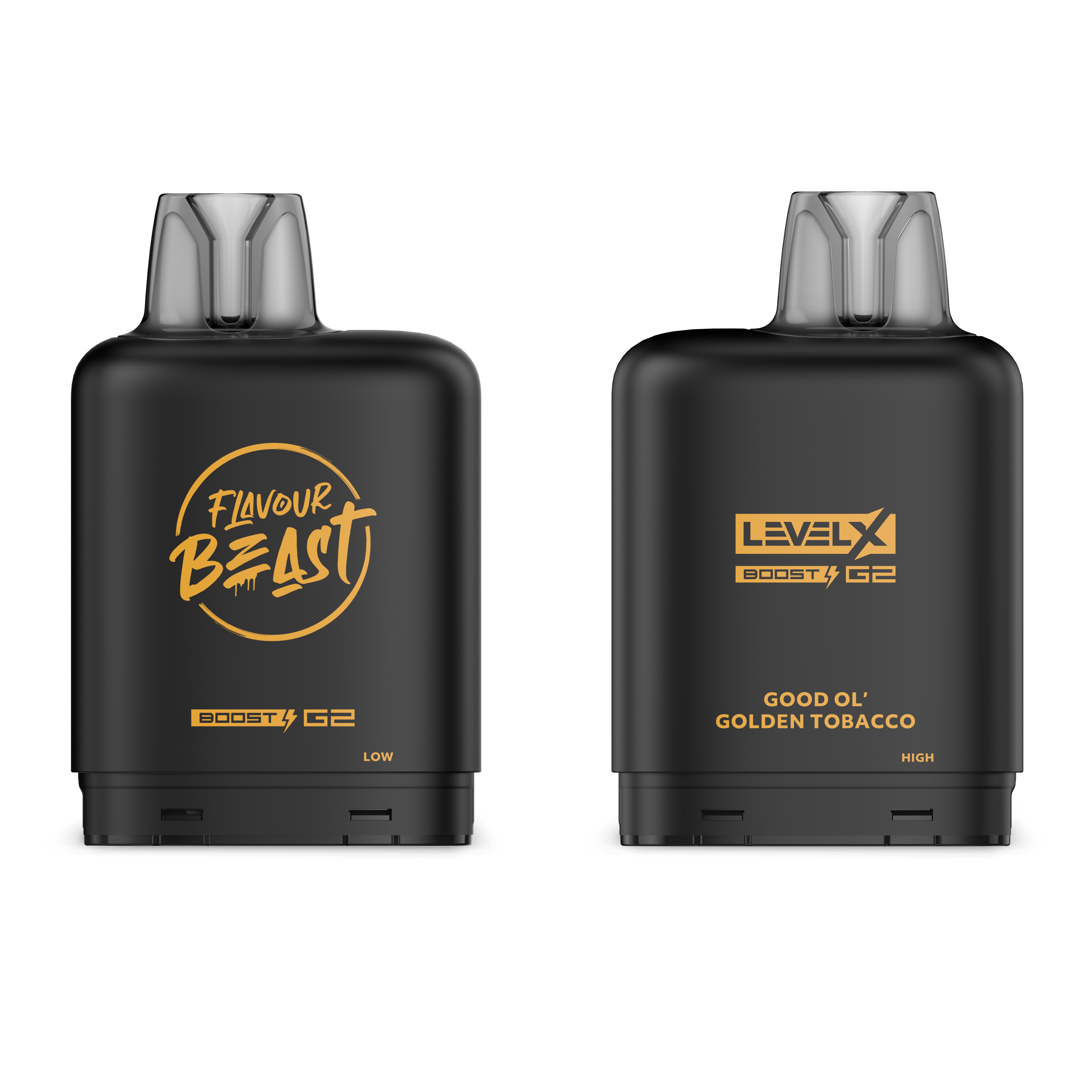 Level X Flavour Beast Boost Pod - Good Ol' Golden Tobacco available on Canada online vape shop