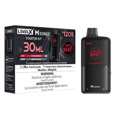 Level X Flavour Beast M Series 30ML Starter Kit - Sic Strawberry Iced available on Canada online vape shop