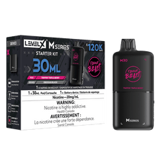 Level X Flavour Beast M Series 30ML Starter Kit - Trippin Triple Berry available on Canada online vape shop