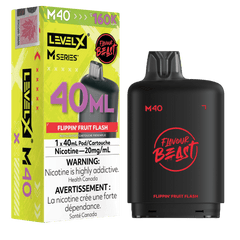 Level X Flavour Beast M Series 40ML Pod - Flippin Fruit Flash available on Canada online vape shop