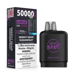 Level X G2 Flavour Beast Ultra Pod - Groovy Grape Passionfruit available on Canada online vape shop