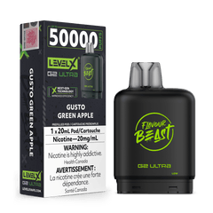 Level X G2 Flavour Beast Ultra Pod - Gusto Green Apple available on Canada online vape shop