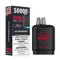 Level X G2 Flavour Beast Ultra Pod - Sic Strawberry available on Canada online vape shop