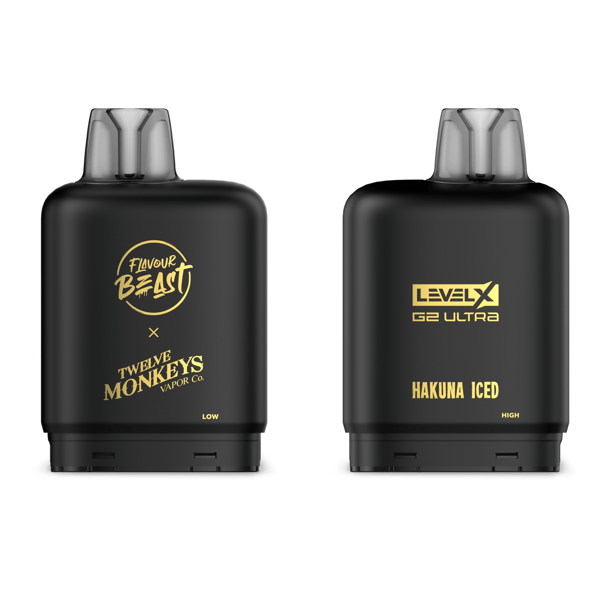 Level X G2 Flavour Beast x 12 Monkeys Ultra Pod - Hakuna Iced available on Canada online vape shop