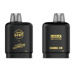 Level X G2 Flavour Beast x 12 Monkeys Ultra Pod - Harambae Iced available on Canada online vape shop