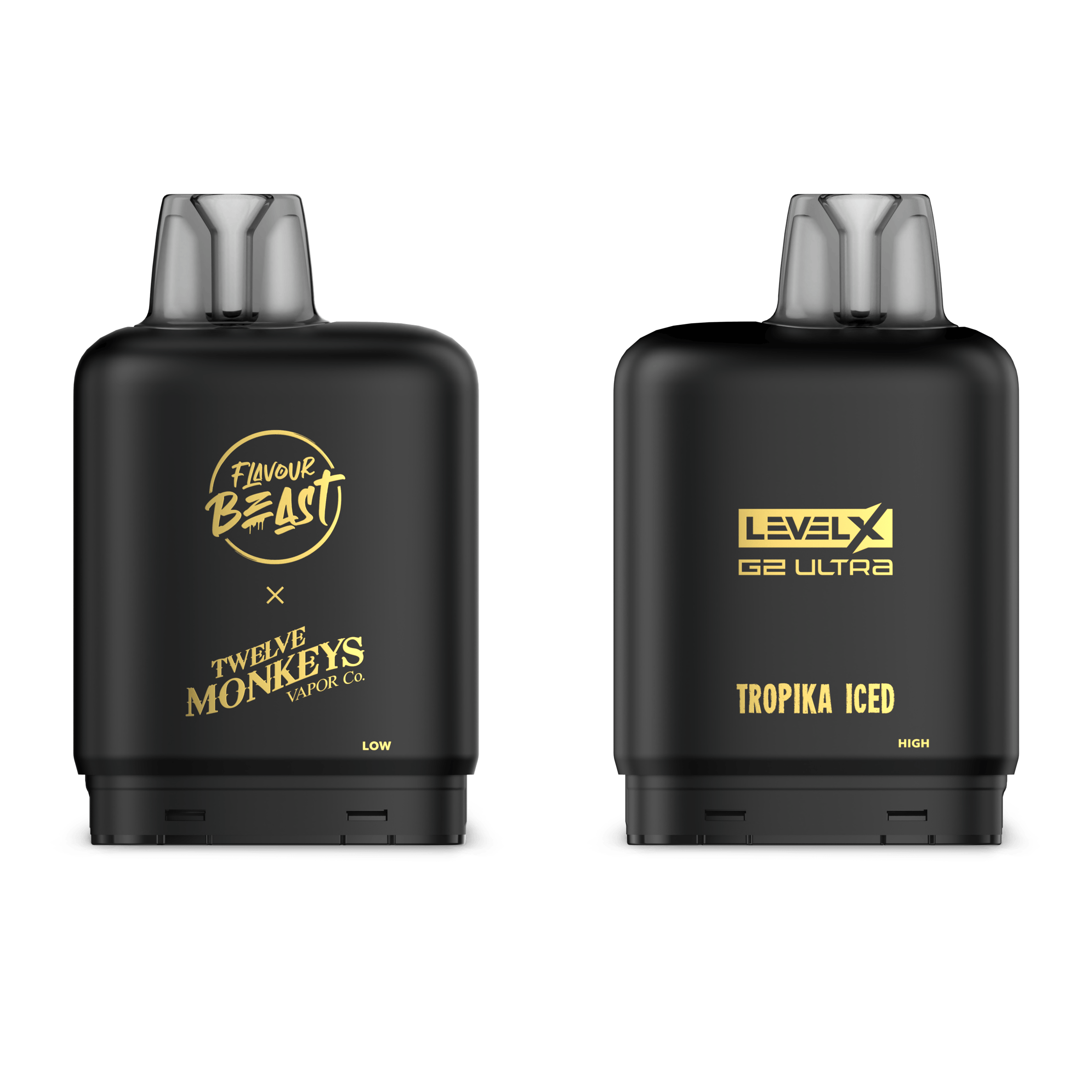 Level X G2 Flavour Beast x 12 Monkeys Ultra Pod - Tropika Iced available on Canada online vape shop