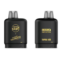 Level X G2 Flavour Beast x 12 Monkeys Ultra Pod - Tropika Iced available on Canada online vape shop