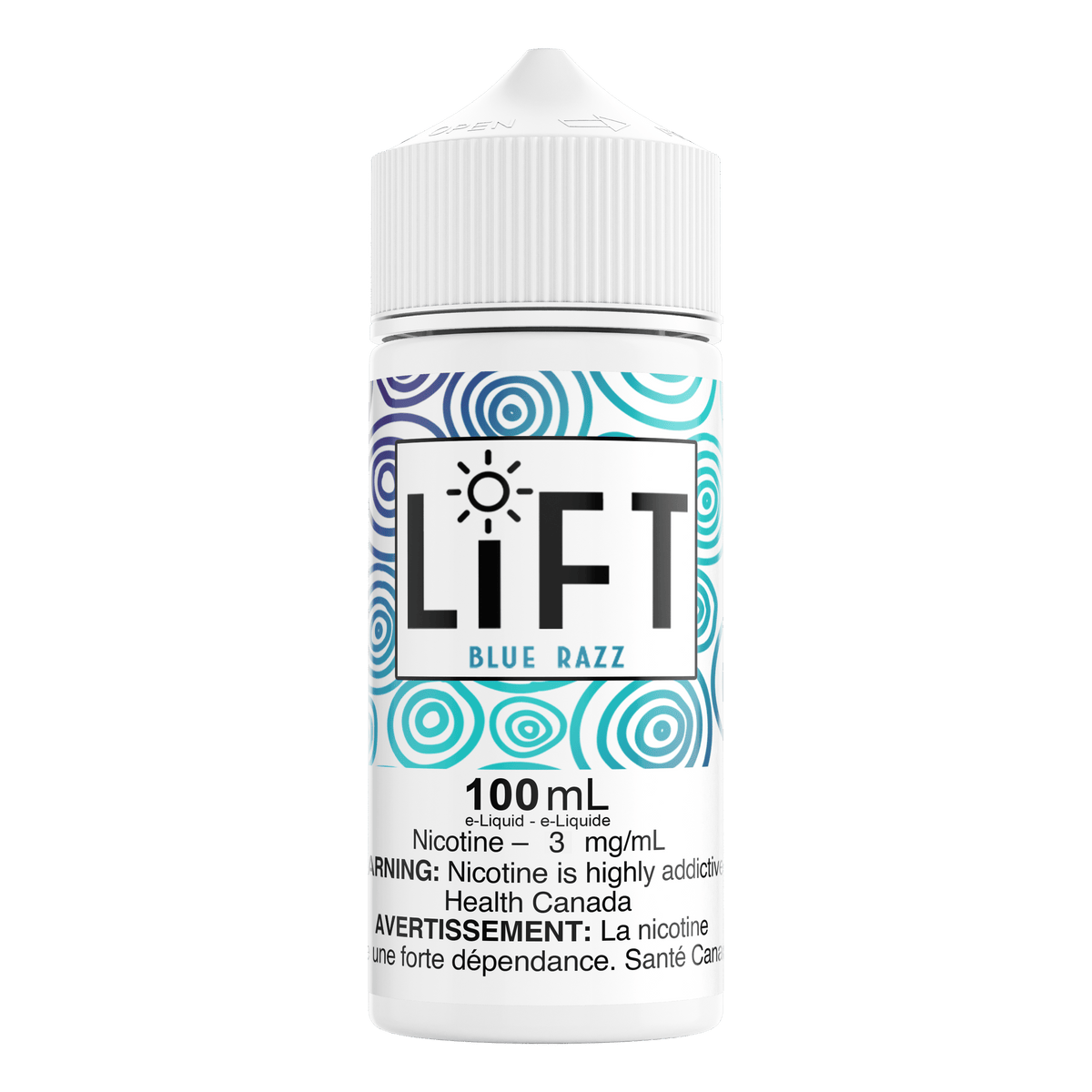 LiFT 100mL - Blue Razz Vape Juice available on Canada online vape shop