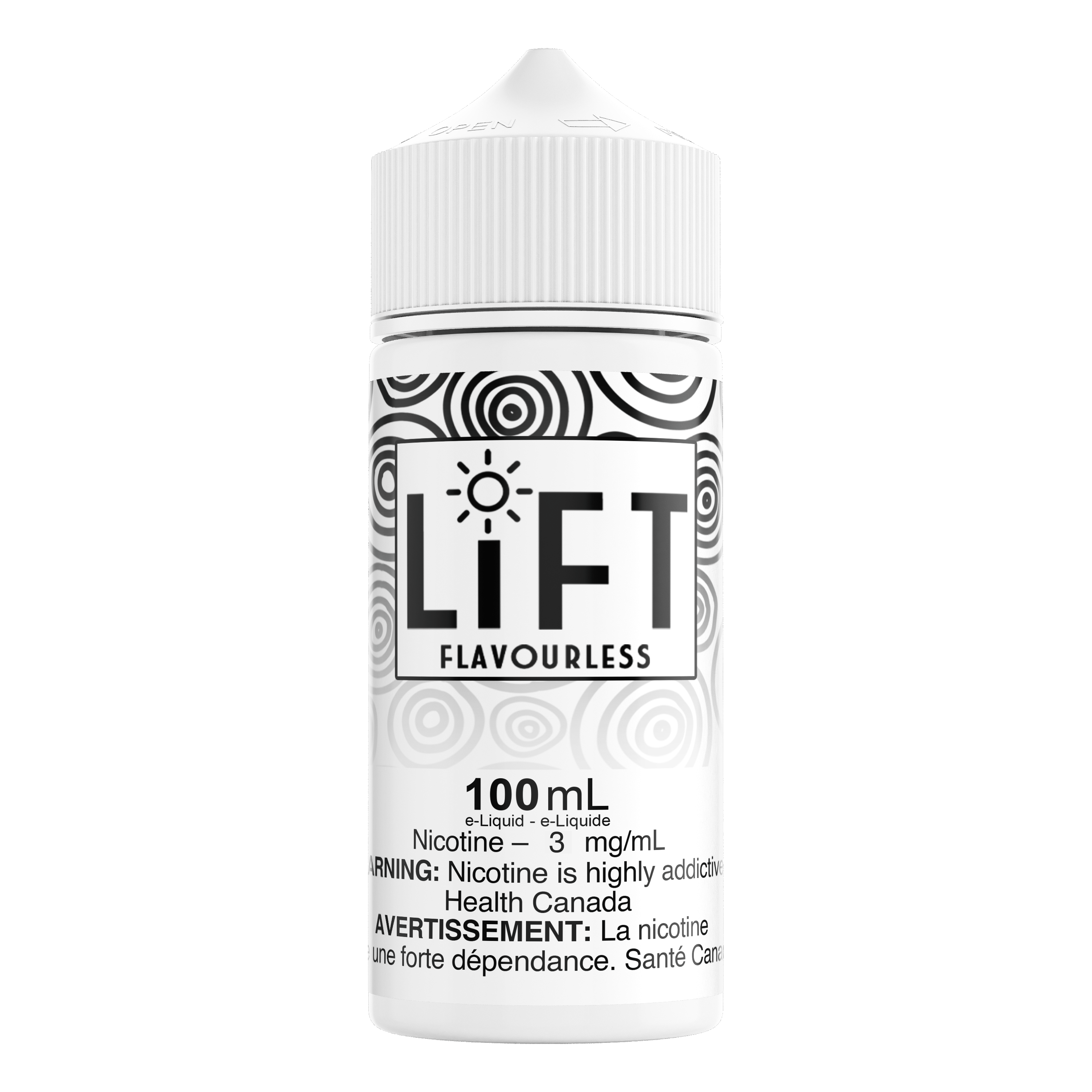 LiFT 100mL - Flavourless Vape Juice available on Canada online vape shop
