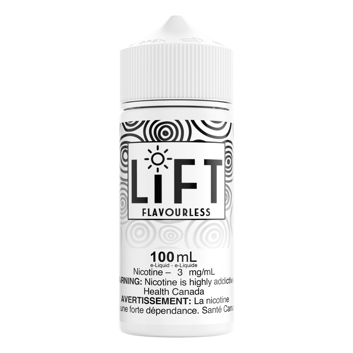 LiFT 100mL - Flavourless Vape Juice available on Canada online vape shop