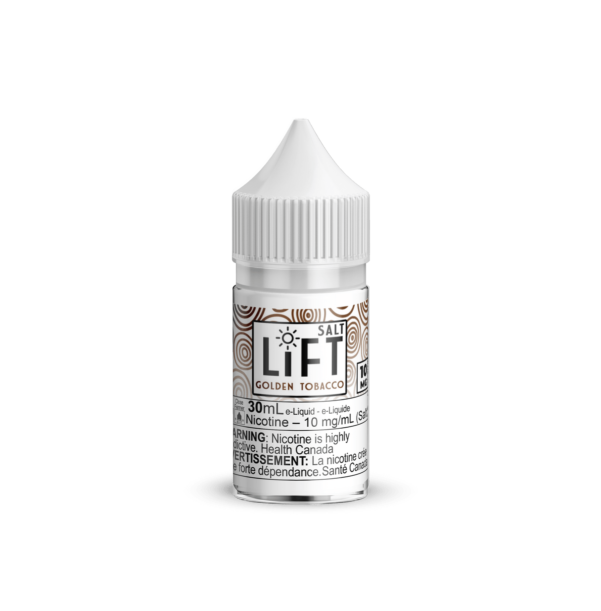 LiFT SALT - Golden Tobacco (Caramel) available on Canada online vape shop