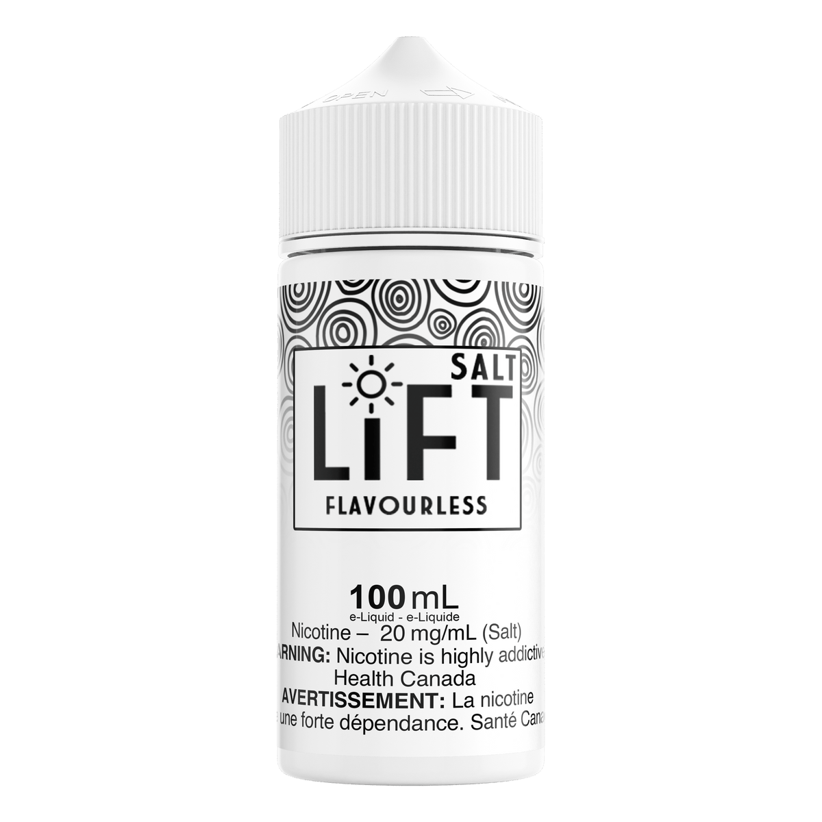 LiFT XL 100mL - Flavourless Nic Salt E-Liquid available on Canada online vape shop