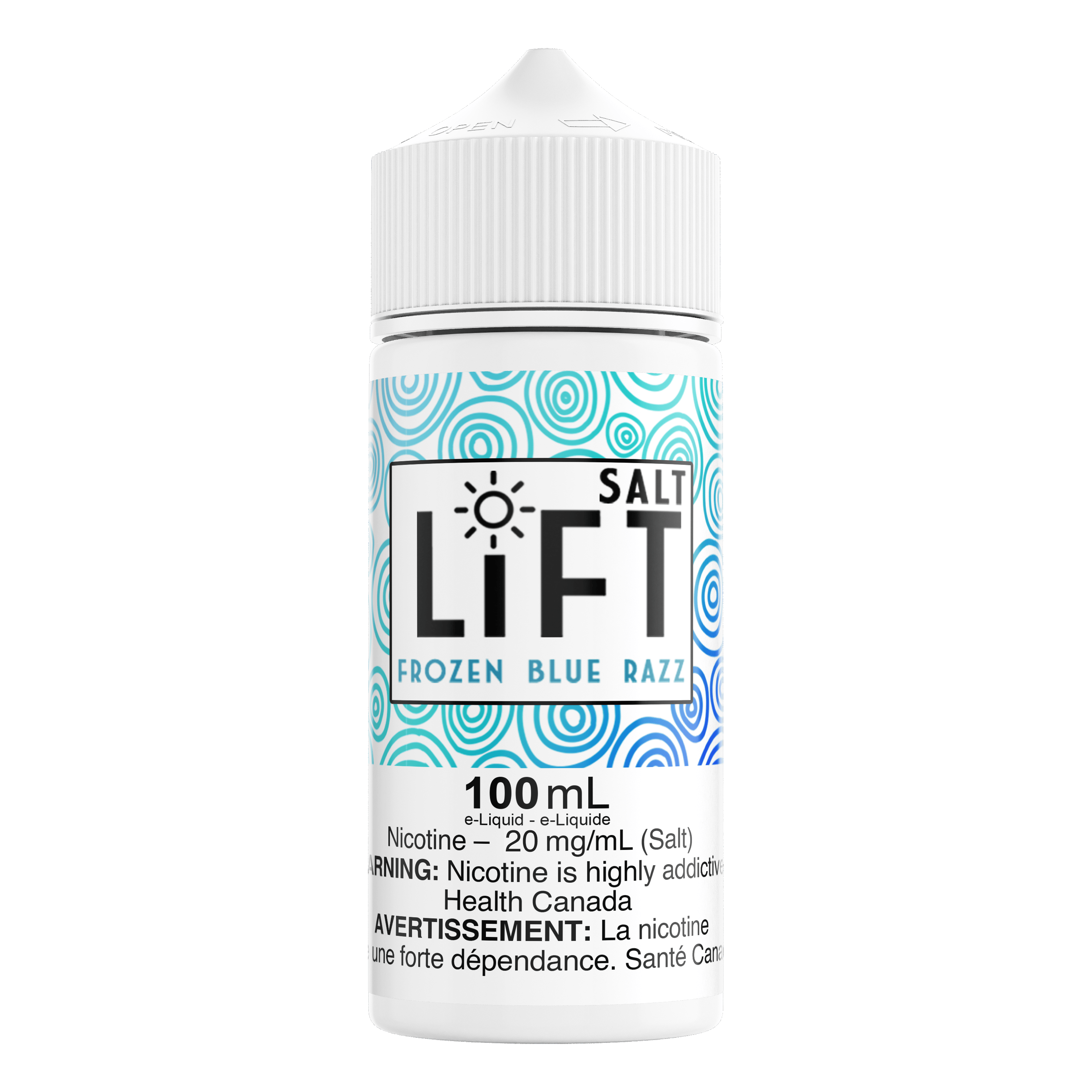 LiFT XL 100mL - Frozen Blue Razz Nic Salt E-Liquid available on Canada online vape shop