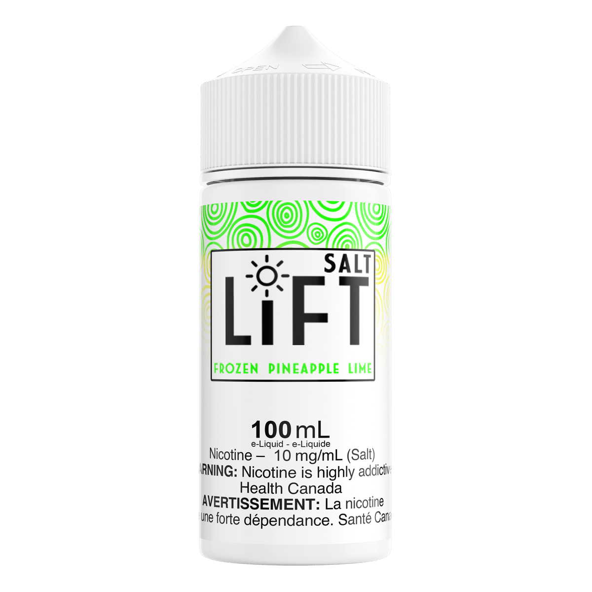 LiFT XL 100mL - Frozen Pineapple Lime Nic Salt E-Liquid available on Canada online vape shop